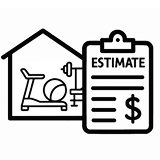 内装お見積りのイメージイラスト